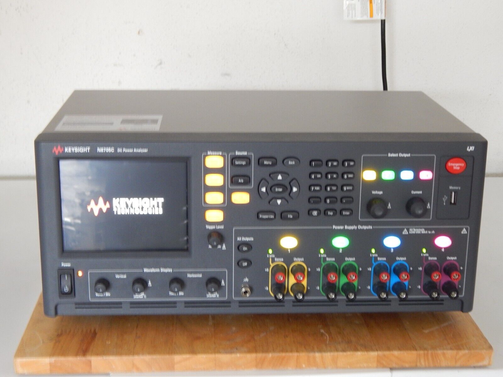 Keysight N6705C DC Power Analyzer, Modular, 600W, 4-Slot Keysight N6705C DC Power Analyzer, Modular, 600W, 4-Slot